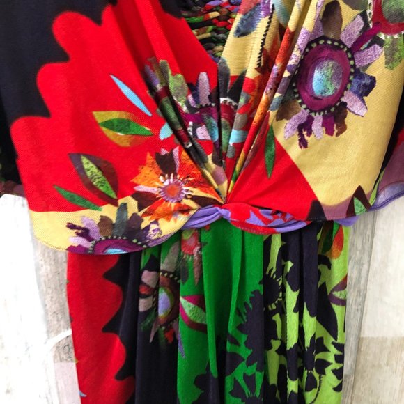 Anthropologie Ranna Gill Sabatina Floral Whimsical Dress - Picture 8 of 15